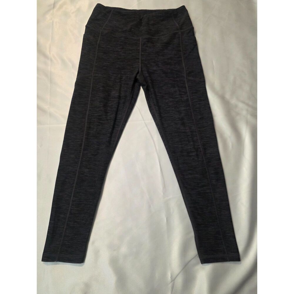 Victoria's Secret Leggings Womens 12 Large Gray Space Dye Workout Yoga Pants